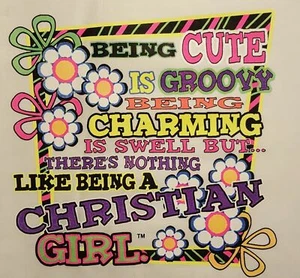 SEING CUTE IS GROOVY BEING ..... CHRISTIAN JESUS SHIRT #SC-51 - Bild 1 von 3