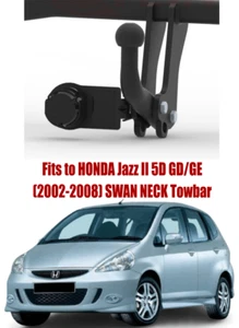 Barra de remolque Swan para HONDA Jazz II 5D (GD/GE) (2002-2008) y sin electricidad - H067 - Imagen 1 de 6