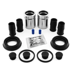 2x Rear Caliper Repair Kits & Pistons For Mercedes C-Class W204 (Solid Discs) - Picture 1 of 9