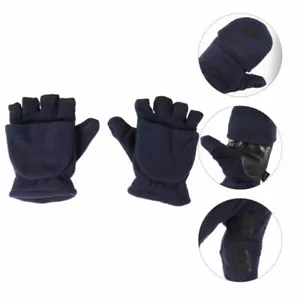 1 Paar Strick Handwärmer Winter Warm Fäustlinge Wolle Strickhandschuhe - Bild 1 von 22
