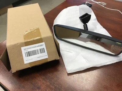 NEW Universal Interior 10" Rearview Rear View Mirror Wide-angle Inside - Image 1 of 4