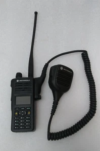 Motorola APX-1000 7/800Mhz P25 Radio with Lap Microphone Untested parts/repai - Zdjęcie 1 z 9