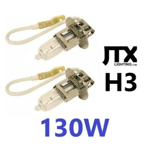 1 pr H3 Globos Bombillas 12v 130W Traje ARB IPF 800 900 Luces de conducción No Extremas - Imagen 1 de 7