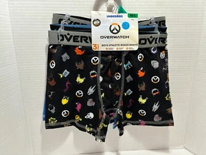 Underoos Overwatch Boys Boxer Briefs 3-Pair Underwear Athletic Size 10 New - Picture 1 of 7