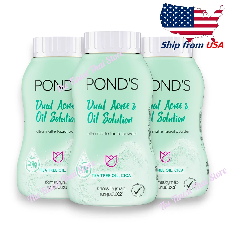 POND'S Dual Acne & Oil Solution Ultra Matte Facial Powder 50 gm