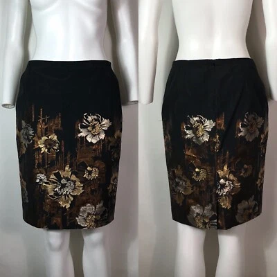 Falda De Colección Jean Paul Gaultier Jacquard Negra S Foto 1 de 4