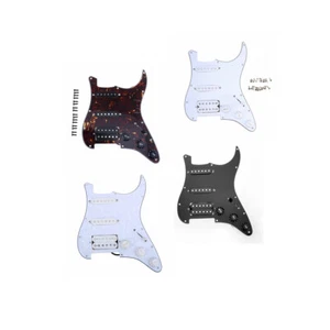 Golpeador precableado cargado Musiclily 11 orificios HSS para guitarra Fender Squier Strat - Imagen 1 de 5