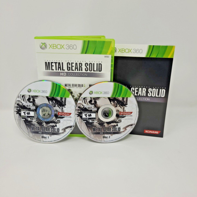 Jogo Xbox 360 Metal Gear Solid HD Collection - Konami - Gameteczone a  melhor loja de Games e Assistência Técnica do Brasil em SP