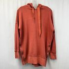 Aerie Womens Rosewood Long Sleeve Side Zip Oversized Pullover Hoodie Size Small