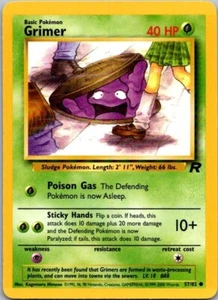 Grimer 57/82 Team Rocket Unlimited Common Pokemon TCG - LP - Bild 1 von 2