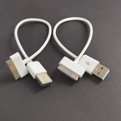 2PACK Sync Data Charging USB Cable Cord for iPhone 3G 4 iPod Touch 4th Gen 20CM - Image 1 of 4