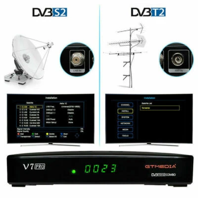 Decoder Tivusat HD Tivu TV Sat Con Terrestre Satellitare DVB-S2/S2X/T2 LCN H.265 - Immagine 1 di 4