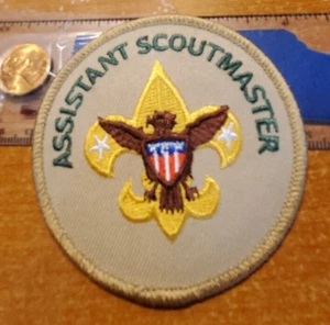 BSA Assistant Scoutmaster Position Patch Boy Scout of America BSA - Bild 1 von 2