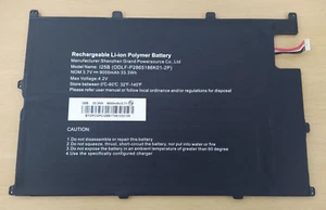 Linx 12X64 Tablet Replacement BATTERY PACK 33.3wH 9000MAH 3.7V TESTED WORKING - Picture 1 of 1