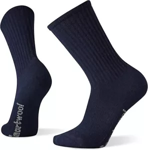 Calcetines Smartwool Classic Hike Light Cushion lisos para hombre, azul marino - grandes - Imagen 1 de 7