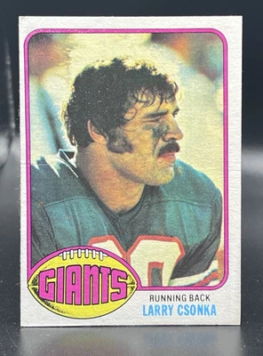 Larry Csonka  1976 Topps #437 New York Giants - Image 1 of 2