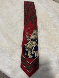 Krawatte. Ferrell Reed Christmas Old World Santa. Seide. Nie getragen - Bild 1 von 5