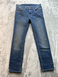 Levis 511 Boys Youth Sz 18 Reg 29x29 Blue Jeans Slim Faded School Skate Play - Picture 1 of 12