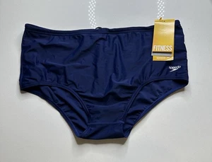 Nuevo Traje de baño Speedo Fitness azul marino corto para hombre talla 44 - Imagen 1 de 7