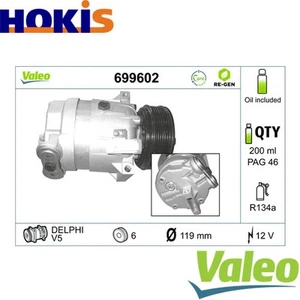 COMPRESSOR AIR CONDITIONING 699602 FOR OPEL VECTRA/B/Hatchback ASTRA FRONTERA - Picture 1 of 7