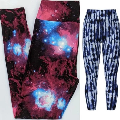 TC2 Lularoe Leggings “Lote de 2 Estampados” Alto y Curvilíneo 2 Talla 18+ NUEVO 12 Foto 1 de 4