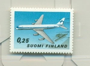 AEREI - PLANES FINLAND 1969 "DC-8-62 CF" - Picture 1 of 1