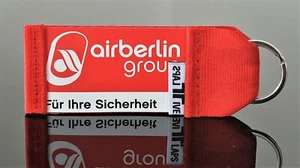Air Berlin Schlüsselanhänger by FlapsFive original Aviation Gurtband Neu ! - Picture 1 of 1