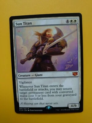 MTG Card. Sun Titan C14 Mythic Giant  - Image 1 of 2