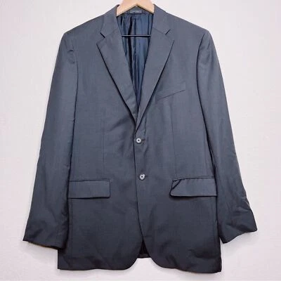 Jil Sander Men Blazer Jacket 52 Gray Wool Mohair Black Label Italy Made - Image 1 of 4