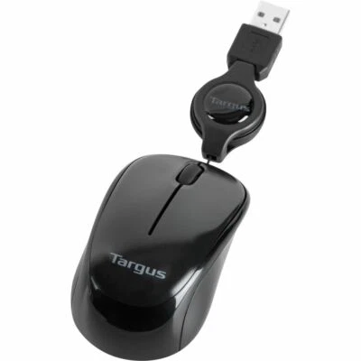 Targus AMU75US Compact Laptop USB Scroll 2 Button Optical Mouse - Image 1 of 4