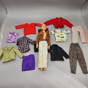 Ken Doll 2010 Mattel Blonde Vintage Lot 14 Clothing Pieces Outfits - Picture 1 of 20