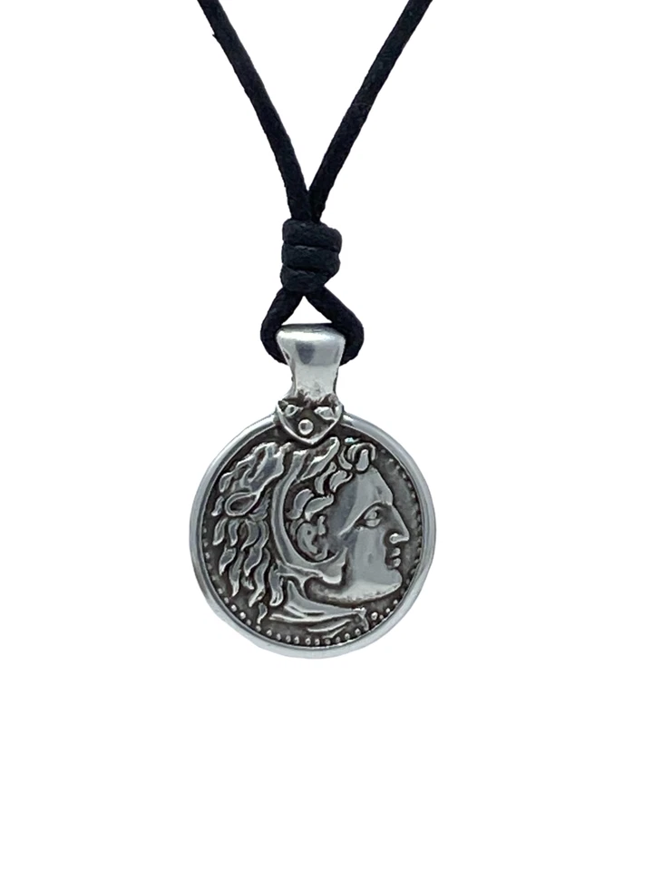 Ожерелье Александра Великого греческий медальон ожерелье монета - Изображение 1 из 4