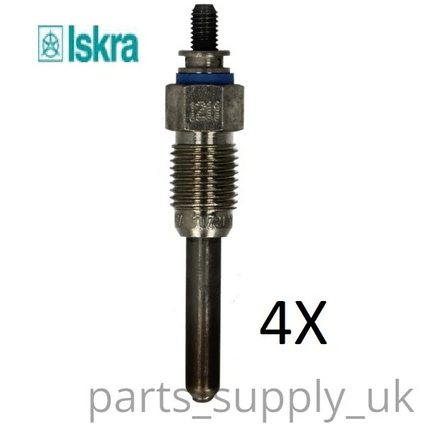 NEW  4x ISKRA 11 721 113 Glow Plug OE REPLACEMENT B0764C5KKP,U 190034 - Image 1 of 3