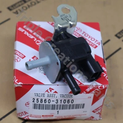 25860-31060 Genuine Toyota Lexus Valve Assy Vacuum Switching NO1 2586031060 OEM - Image 1 of 4