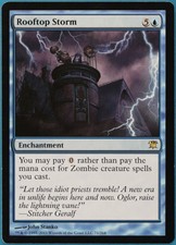 Rooftop Storm Innistrad NM Blue Rare MAGIC GATHERING CARD (ID# 249109) ABUGames