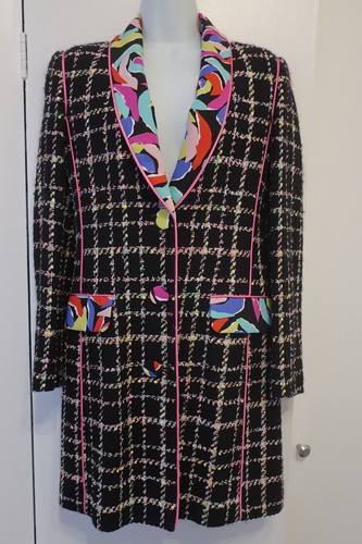 Cappotto Moschino Tweed Taglia 40 IT Ottime condizioni!