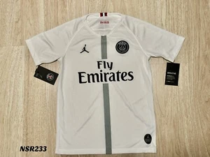 NIKE AIR JORDAN PARIS SAINT-GERMAIN PSG 3rd FOOTBALL JERSEY 919253-102 SIZE M - Picture 1 of 4