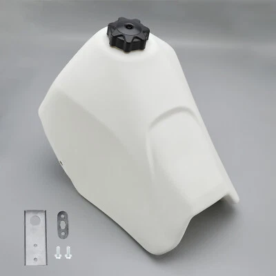 Oversized 3.2 Gallon Fuel Gas Tank White For Kawasaki KLR250 KLR 250 1985-05 V - Image 1 of 4