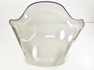 #3 Powermadd Cobra SX Mid Tinted Tint White Windshield Wind Screen Shield - Bild 1 von 7