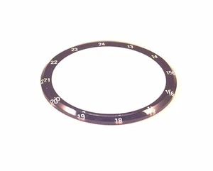 Repuesto de pieza de reloj cristal esfera 24hr 31,50mm cristal plano redondo C53 - Imagen 1 de 3