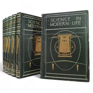 Science In Modern Life (1910) Volumes 1-6 Hardcovers J.R. Ainsworth Davis - Picture 1 of 24