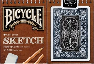 Boceto Bicicleta Jugar Cartas Poker Tamaño Mazo USPCC Personalizado Limitado Nuevo Sellado - Imagen 1 de 11
