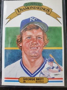 GEORGE BRETT 1982 DONRUSS #15 DIAMOND KINGS HOF ROYALS MINT