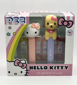 NIB HELLO KITTY Pez Gift Set Hello Kitty & Hello Kitty Puppy Collectible Pez - Picture 1 of 12