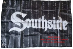 TWO! SEALED! 2x Chicago White Sox SOUTHSIDE Flags 21 x 31 Inches Banner Baseball - Picture 1 of 3