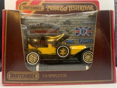 Matchbox Yesteryear  1912 Y-9 Simplex (England) - Image 1 of 2