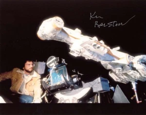 KEN RALSTON SIGNED 8x10 PHOTO ILM VISUAL SPECIAL EFFECTS STAR WARS BECKETT BAS - Picture 1 of 2