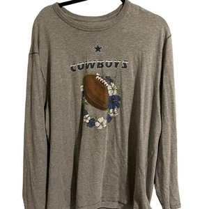 T-shirt homme Dallas Cowboys Tommy Bahama gris XXL - Photo 1/4