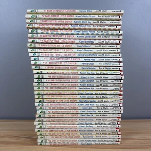 Vintage Lot 1-33 Baby Sitters Club Little Sister Books Ann M Martin - Bild 1 von 13