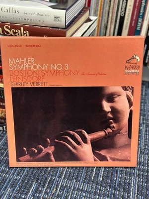Mahler Symphony No. 3 Boston Symphony RCA Victor Red Seal 2LP Box VG - Image 1 of 4